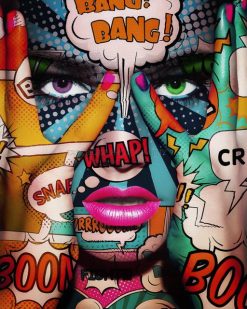Pop Art Face Part 2 - Erik Brede